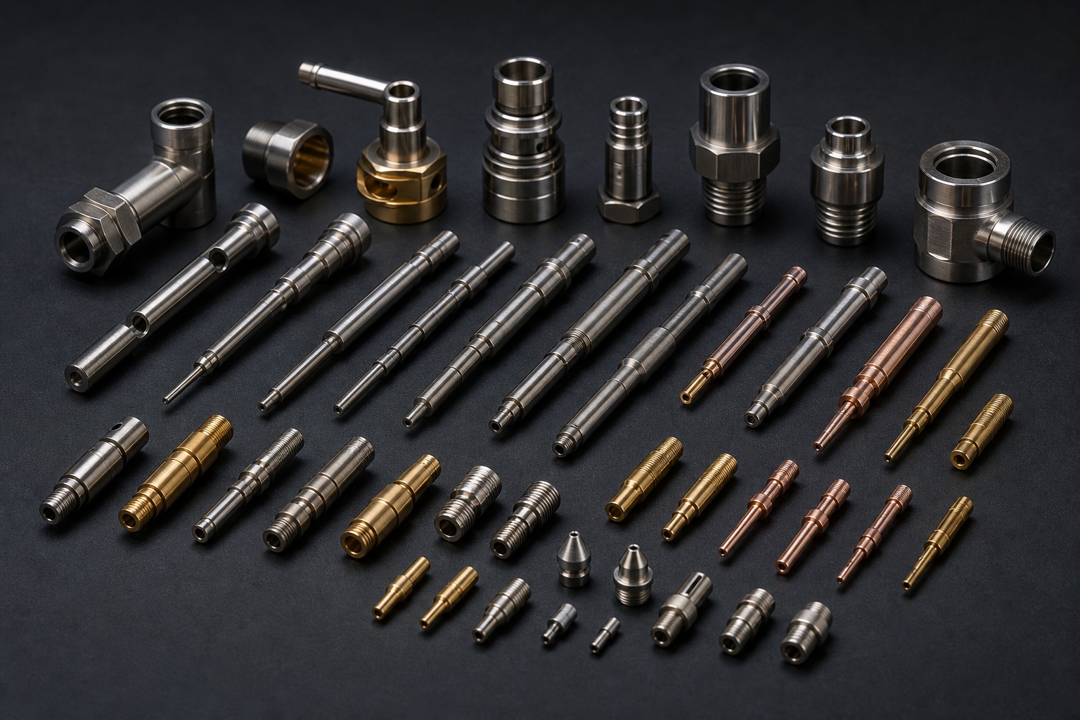 Servicios de mecanizado CNC de precisión: formas de piezas CNC de precisión