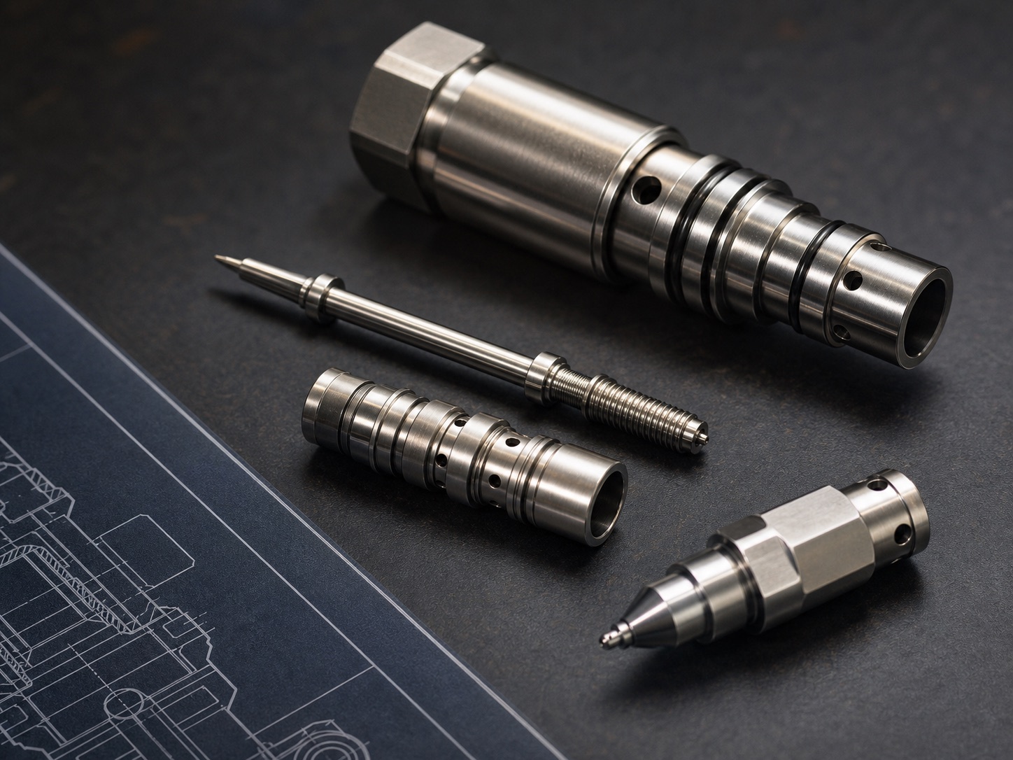 Automotive: precision-component application illustration