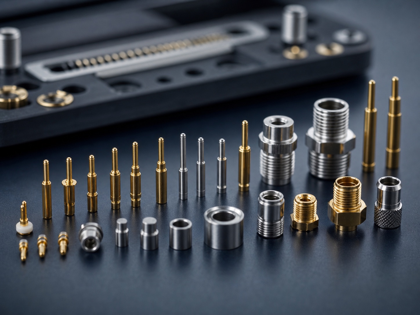 Electronics Connectors: precision-component application illustration