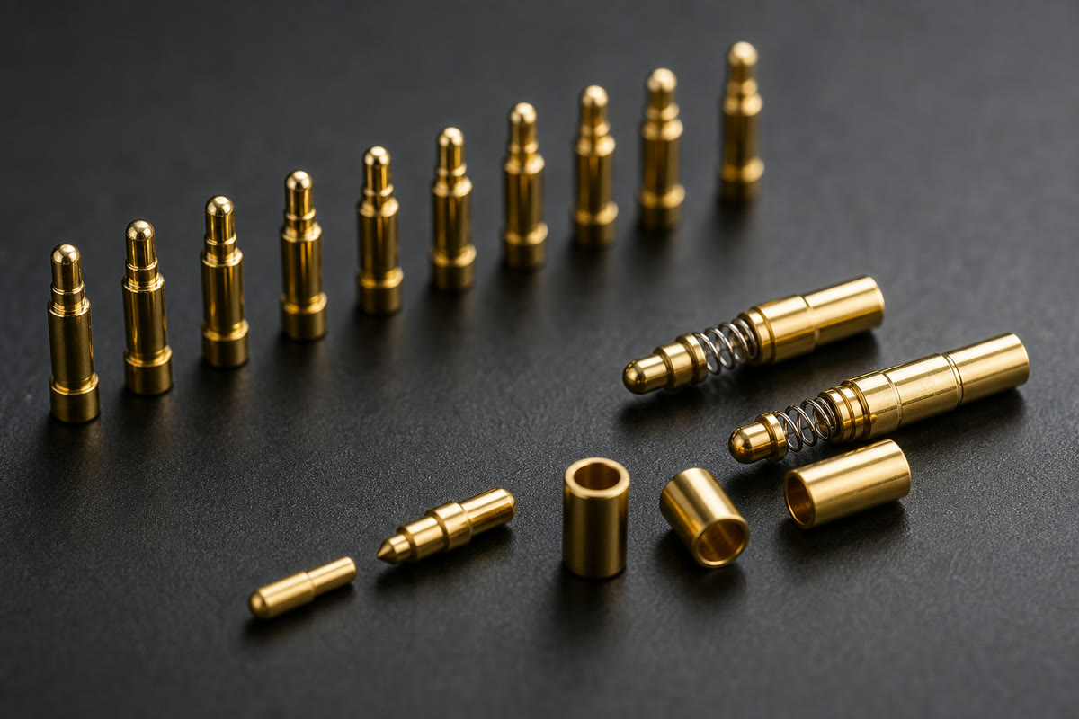 Pogo Pin Komponenten: Formen von CNC-Präzisionsteilen