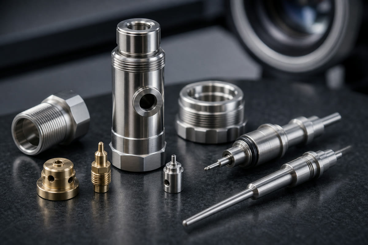 Sensor Metal Parts: CNC precision part forms
